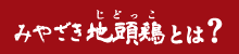 みやざき地頭鶏とは？